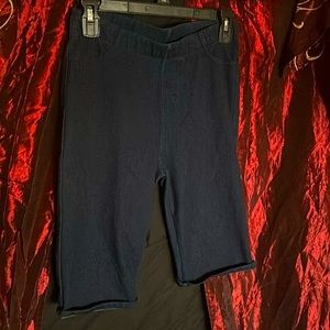 Faded glory brand size 4-6 dark blue stretch jegging like material!